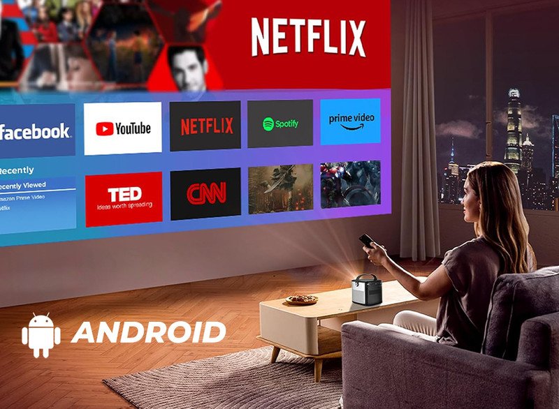 BYINTEK Vevshao V50 prijenosni 3D LED DLP projektor3