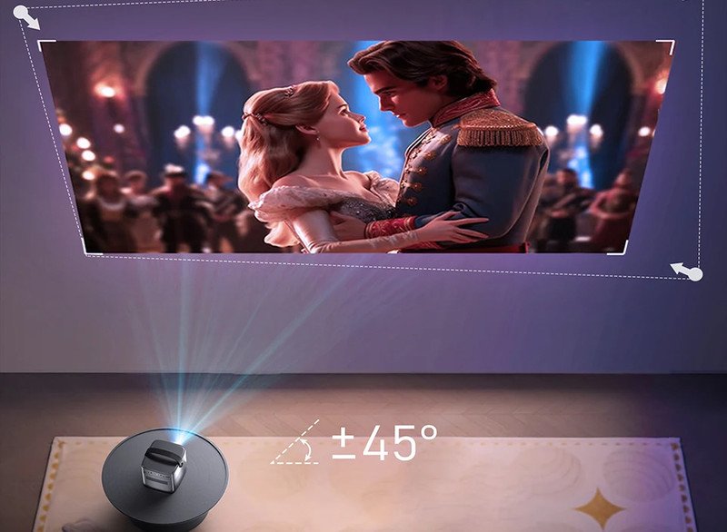 BYINTEK Vevshao V50 prijenosni 3D LED DLP projektor6