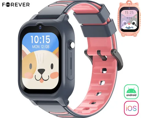 Dječji pametni sat FOREVER Look Me 2 KW-510 rozi